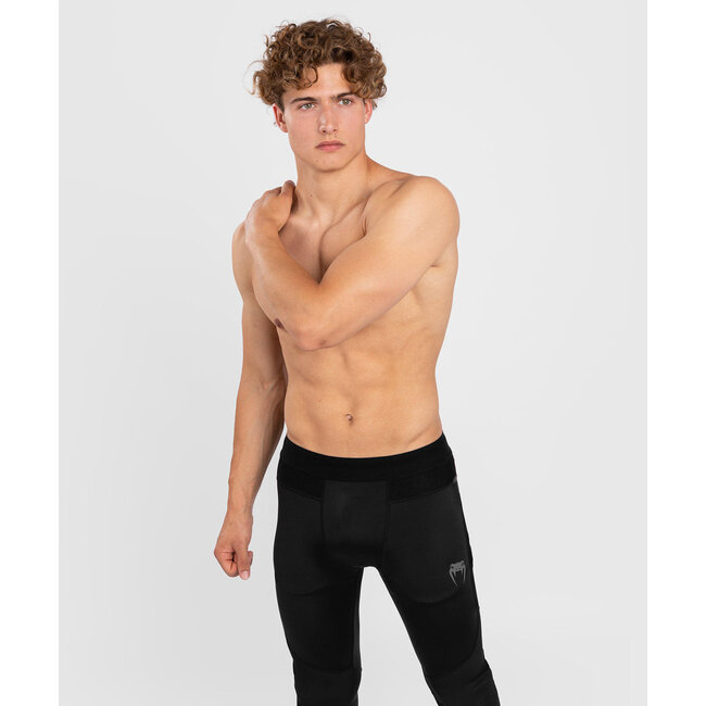 Venum G-Fit Air Compressiebroek – Zwart – MMA & BJJ Spats