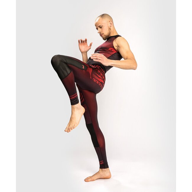 Venum Nakahi Compressiebroek voor MMA & BJJ – Zwart/Rood