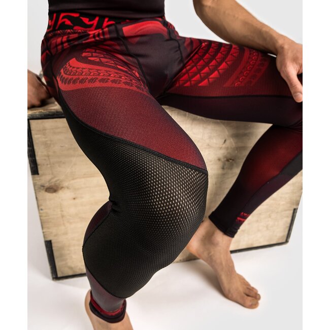 Venum Nakahi Compressiebroek voor MMA & BJJ – Zwart/Rood