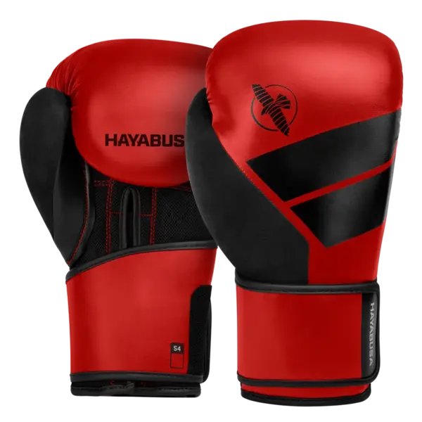 Hayabusa S4 gants de boxe – rouge