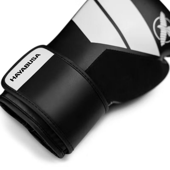 Hayabusa S4 Bokshandschoenen – Zwart/Wit – Boksen & Kickboksen