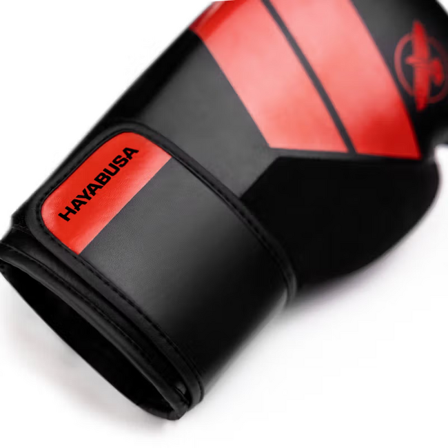 Hayabusa S4 Bokshandschoenen – Zwart/Rood – Boksen & Kickboksen