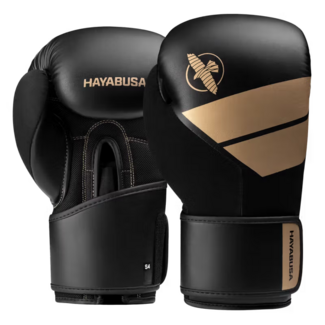 Hayabusa S4 Bokshandschoenen – Zwart/Goud