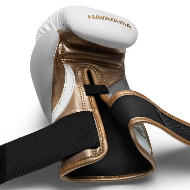 Hayabusa T3 Kids Bokshandschoenen – Wit/Goud