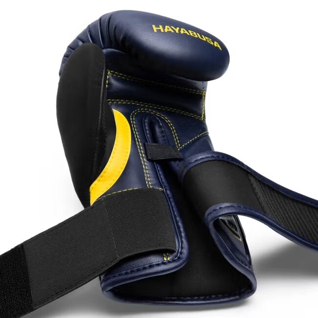 Hayabusa T3 Kids Bokshandschoenen – Navy/Geel