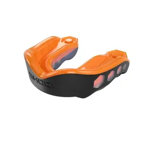Shock Doctor Gel Max Gebitsbeschermer – Zwart/Oranje Adult