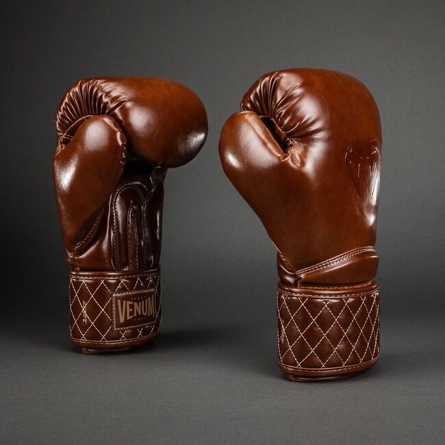 Venum Venum Impact Classic Boxing Gloves - Shiny Havana