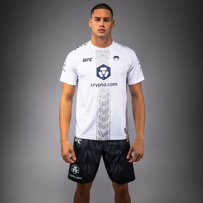Venum Men's UFC Zenith by Venum White Authentic Fight Night Walkout Jersey