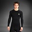 Venum Contender Long Sleeve Rashguard – Zwart/Wit – Compressiepasvorm