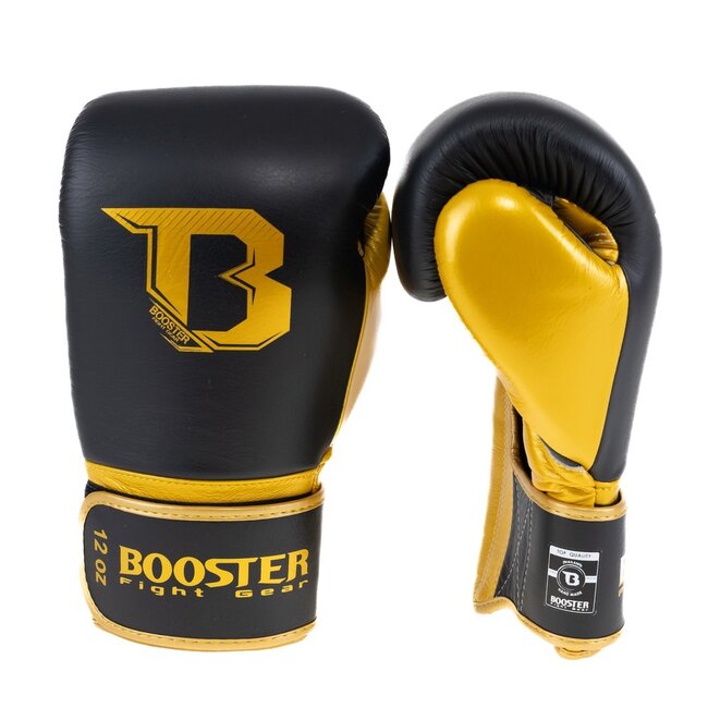 Booster Fightgear Rapid Strike RS 5 Bokshandschoenen – Zwart/Goud