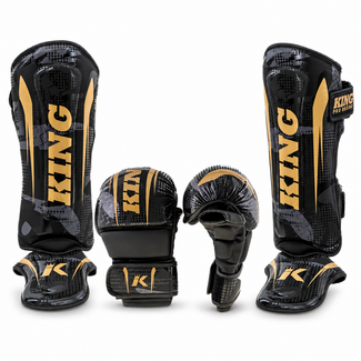 King Pro Boxing Shogun MMA Fightset – Zwart/Goud