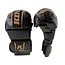 King Pro Boxing Shogun MMA Fightset – MMA-sparringhandschoenen & scheenbeschermers – Zwart/Goud