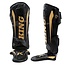 King Pro Boxing Shogun MMA Fightset – MMA-sparringhandschoenen & scheenbeschermers – Zwart/Goud