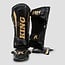 King Pro Boxing Shogun MMA Fightset – MMA-sparringhandschoenen & scheenbeschermers – Zwart/Goud