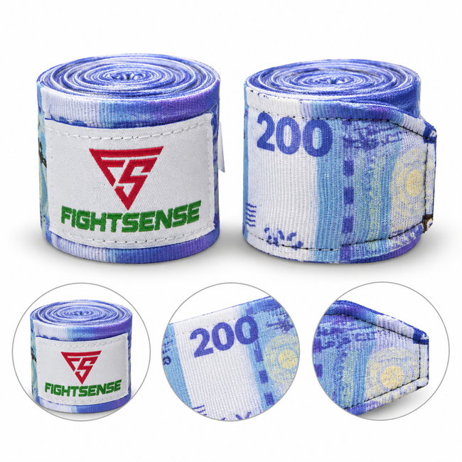 Fightsense Fightsense Boksbandages – Special Edition Marokko – 200 Dirham Print