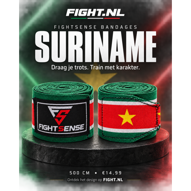 Fightsense Fightsense Boksbandages – Suriname – 500 cm
