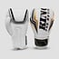 King Pro Boxing Thor Fightset – Bokshandschoenen & scheenbeschermers – Wit/Goud/Zwart