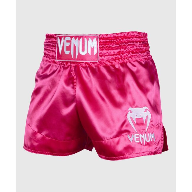 Venum MUAY THAI SHORTS CLASSIC - PINK/WHITE