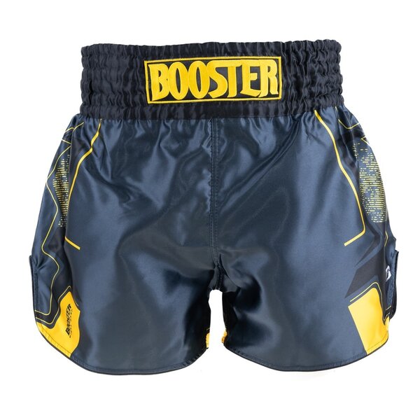 Booster Fightgear BFG Ignite 1 short de Muay Thaï – noir/jaune