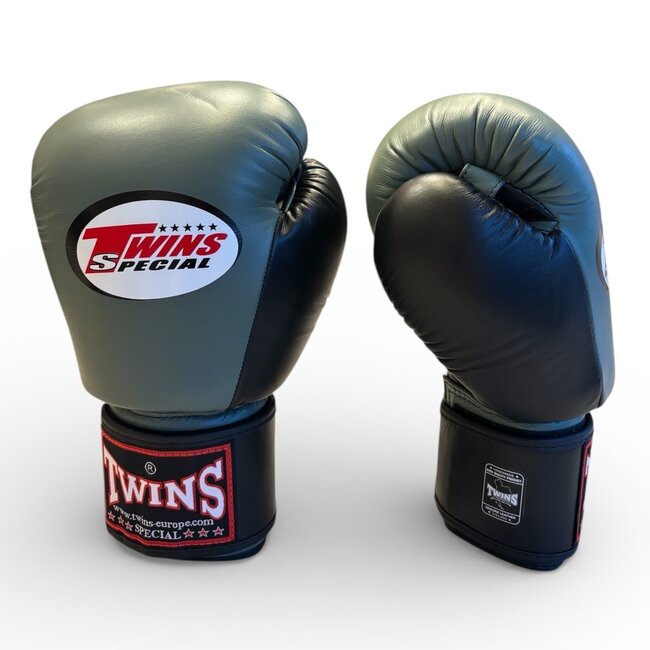 Twins Special BGVL 3 Air Bokshandschoenen – Zwart/Olijf