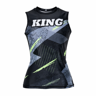 King Pro Boxing Shadow 2 Dames Compressieshirt – Zwart