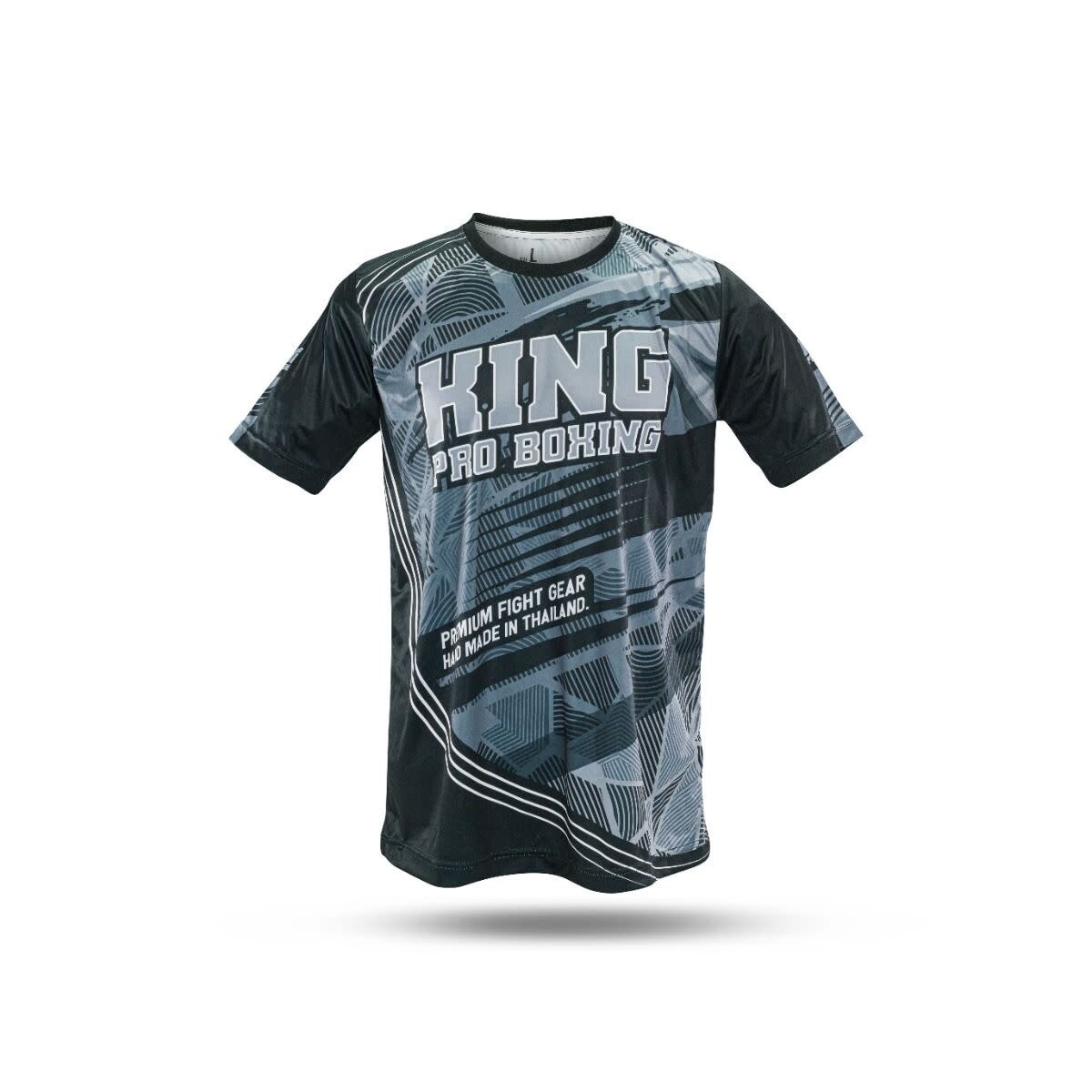 King Pro Boxing Flag Tee 1 Dry-fit T-shirt – noir