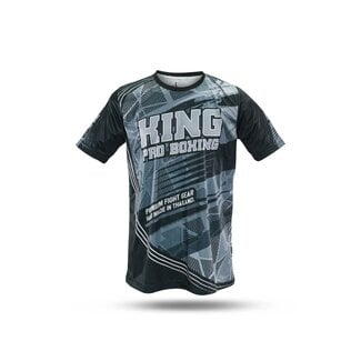 King Pro Boxing Flag Tee 1 Dry-fit T-shirt – Zwart