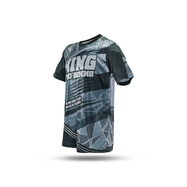 King Pro Boxing Flag Tee 1 Dry-fit T-shirt – Zwart
