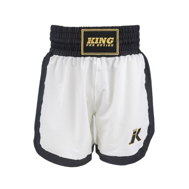 Booster Fightgear KING - Boksbroek KPB XK SHORT 2 - WIT