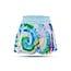 Booster Fightgear TBT Swirl 1 Muay Thai Short – Blauw