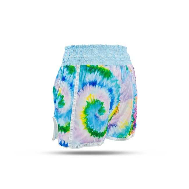 Booster Fightgear TBT Swirl 1 Muay Thai Short – Blauw
