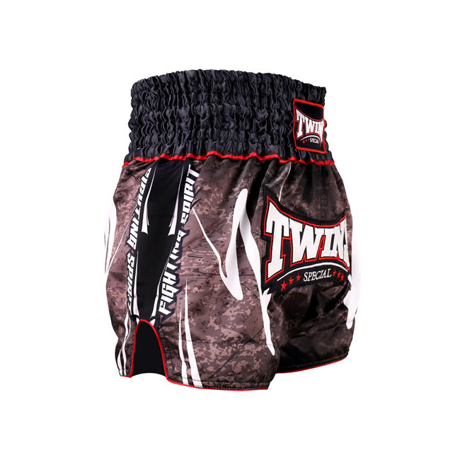 Twins Special TTBL Rusty Black Muay Thai Short