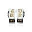 FAIRTEX x Booster FXB BG V2 Leren Bokshandschoenen – Wit/Zwart/Goud