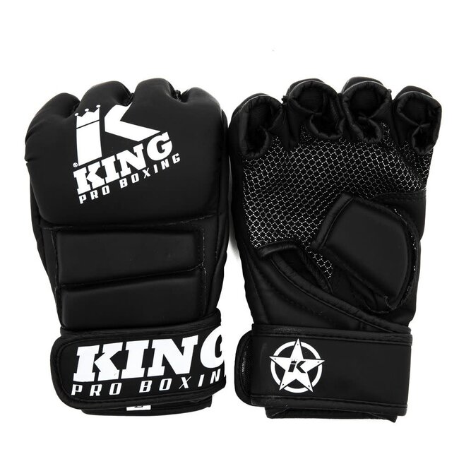 King Pro Boxing Revo V2 MMA-handschoenen – Zwart