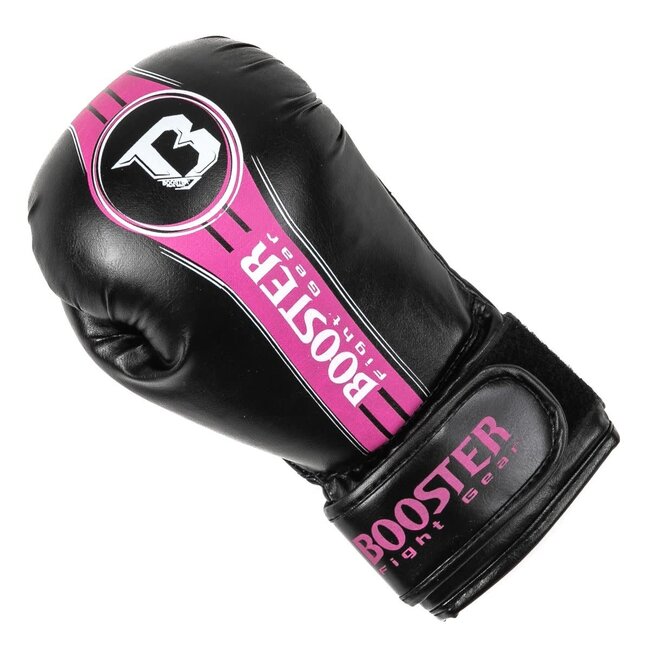Booster Fightgear Future V2 Kinderbokshandschoenen – Zwart/Roze