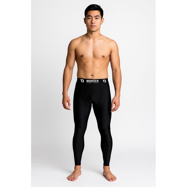 Booster Fightgear GS Spats 2 – 4‑Way Stretch MMA Compressiebroek met Comfort Fit