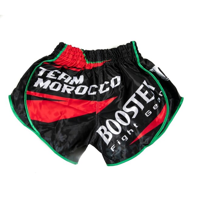 Booster Fightgear AD Marokko V2 Muay Thai Short – Zwart