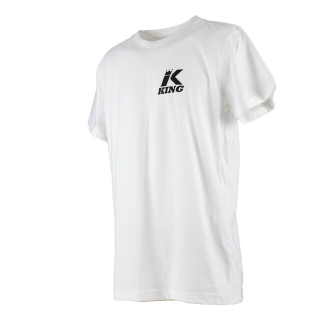 King Pro Boxing Skull 01 T-shirt – Wit