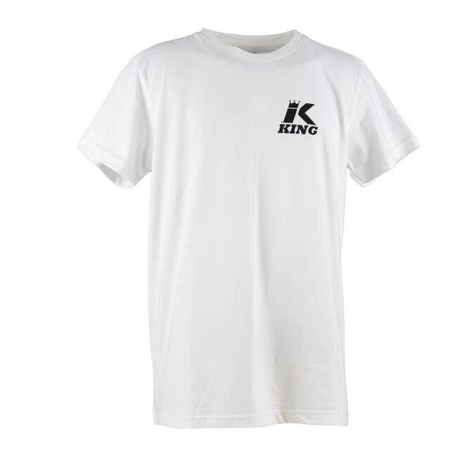 King Pro Boxing Skull 01 T-shirt – Wit