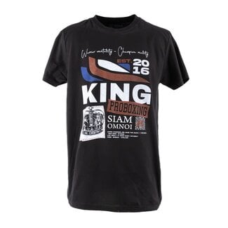 King Pro Boxing Omnoi T-shirt – Zwart