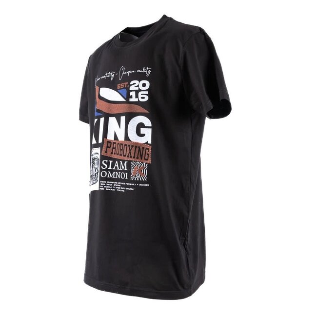 King Pro Boxing Omnoi T-shirt – Zwart