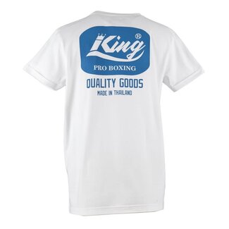 King Pro Boxing Retro 01 T-shirt – Wit