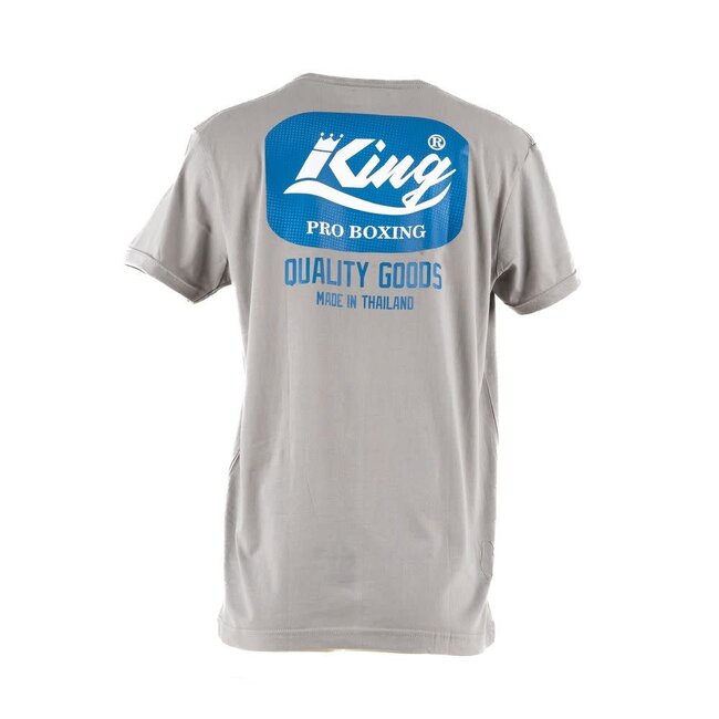 King Pro Boxing Retro 02 T-shirt – Grijs