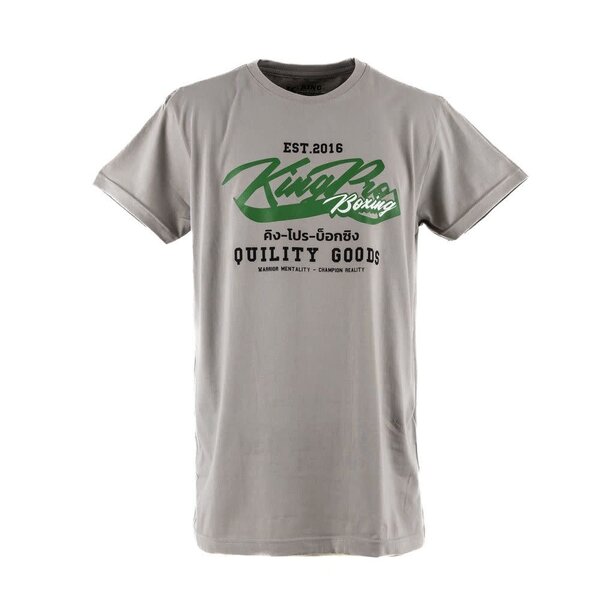 King Pro Boxing Signature 1 T-shirt – gris