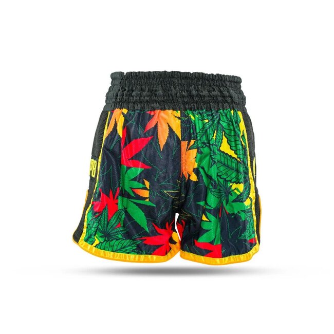 King Pro Boxing KPB Weed Muay Thai Short – Zwart