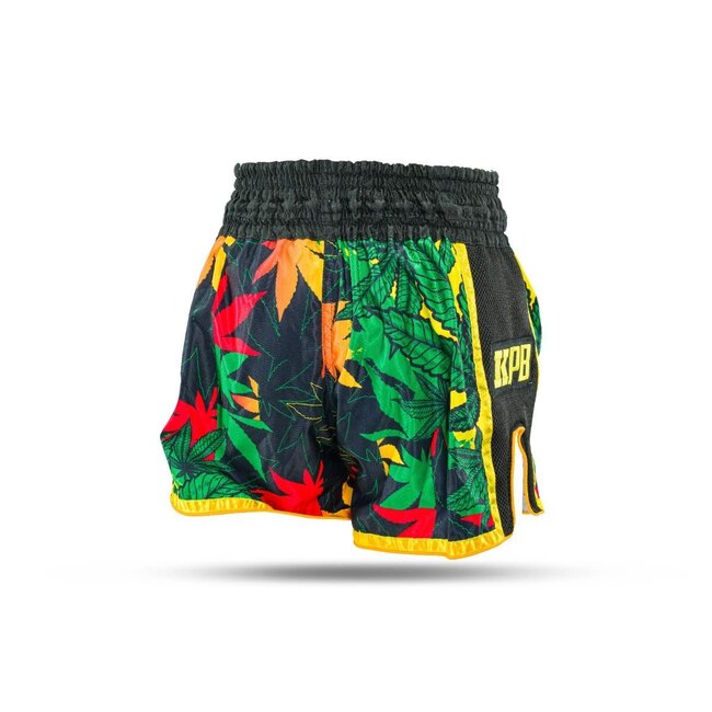King Pro Boxing KPB Weed Muay Thai Short – Zwart