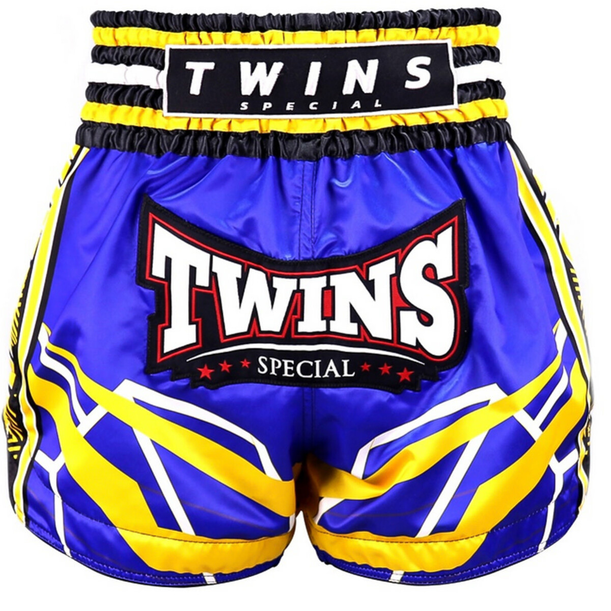 Twins Special TTBL Racing short de Muay Thaï – bleu/jaune