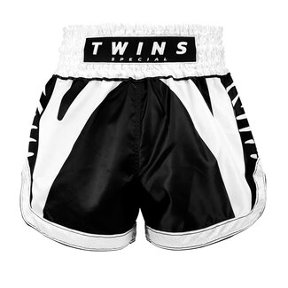 Twins Special Twins TTBL Spine Muay Thai Short – Zwart/Wit
