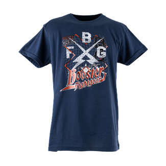 Booster Fightgear Booster TS 1994 1 – Blauw T-shirt met Vintage Fight Gear Print