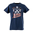 Booster Fightgear Booster TS 1994 1 – Blauw T-shirt met Vintage Fight Gear Print